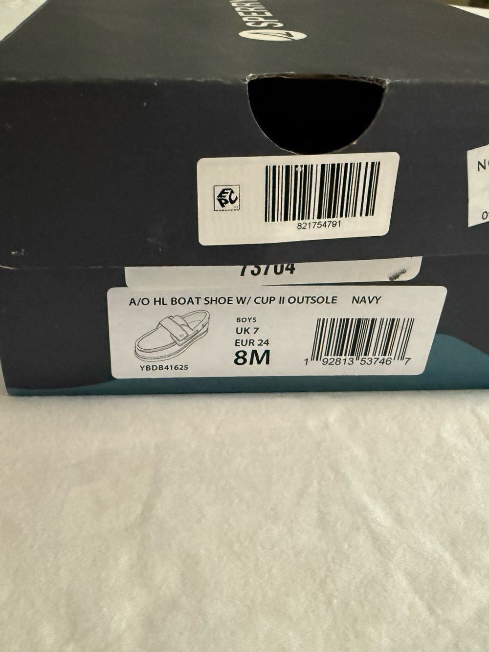 Size 8T | Sperry Toddler Boat Shoes (NWOT) - Picture 8 of 8
